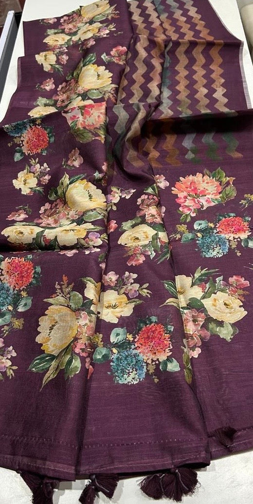 New Arrival Alert! πΈ Premium Semi-Desi Tussar Saree β Exclusively for You